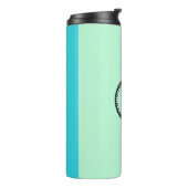 パーソナライズされたイニシャルタンブラー タンブラー (回転左)