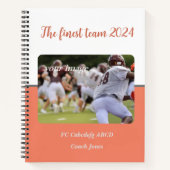 パーソナライズされたイメージチ最高のームのノートブック ノートブック (正面)