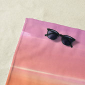 パーソナライズされたイルカ海ビーチギフト ビーチタオル (インサイチュ)