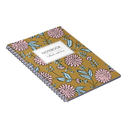 パーソナライズされたインスパイア活版 ノートブック (右側)