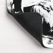 パーソナライズされたイーグルモダンヘッドポップ・アートのアートテンプレート マウスパッド (コーナー)