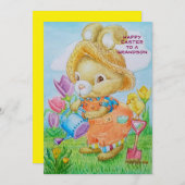 パーソナライズされたイースターカード シーズンカード (正面/裏面)