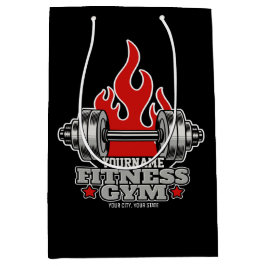 パーソナライズされたウェイトリフティングダンベル フィットネスジム ミディアムペーパーバッグ