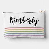 パーソナライズされたウェディングプランナーイベントプランナー アクセサリーポーチ (裏面)