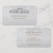 パーソナライズされたウェディングプランナーカート 名刺 (正面/裏面)