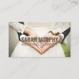 パーソナライズされたウェディングプランナー 名刺
