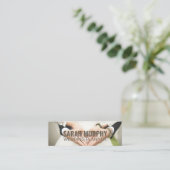 「パーソナライズされたウェディングプランナー」Instagram スキニー名刺 (スタンド正面)