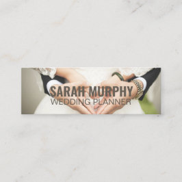 「パーソナライズされたウェディングプランナー」Twitter スキニー名刺