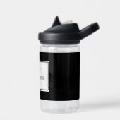 パーソナライズされたエレガントクラシックリングや輪 ウォーターボトル (左面)