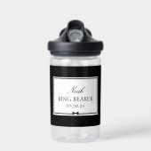 パーソナライズされたエレガントクラシックリングや輪 ウォーターボトル (正面)