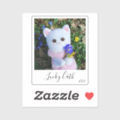 パーソナライズされたエレガントシンプルヴィンテージインスタント写真 シール (シート)