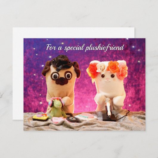 パーソナライズされたエレガントプロフェッショナルモダン ポストカード (正面/裏面)