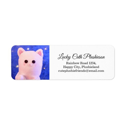 パーソナライズされたエレガントプロフェッショナル ラベル (正面)