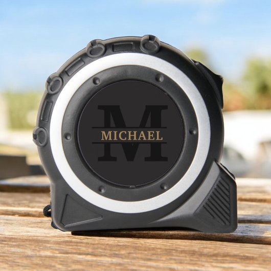 パーソナライズされたエレガントモノグラムと名前 メジャー