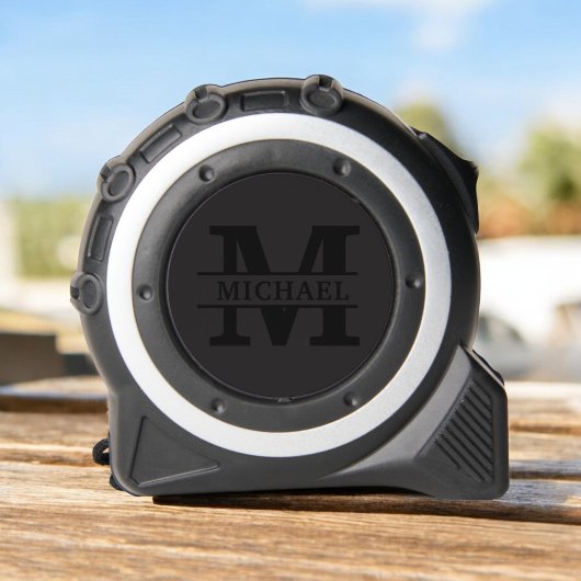 パーソナライズされたエレガントモノグラムと名前 メジャー