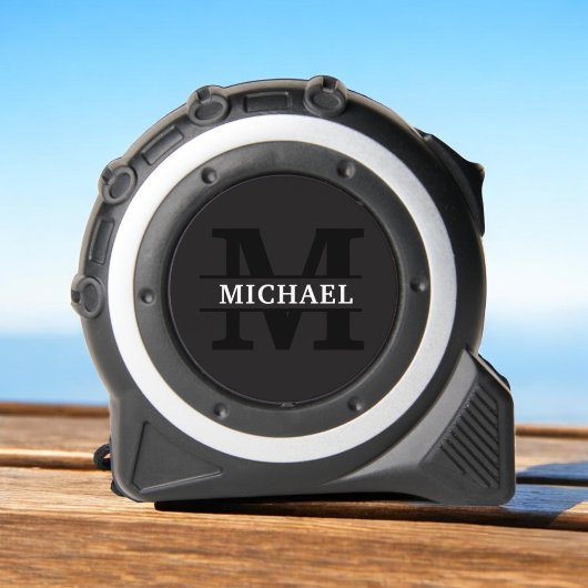 パーソナライズされたエレガントモノグラムと名前 メジャー