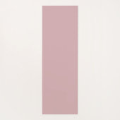 パーソナライズされたエレガント抽象芸術線ブラックピンクグレー ヨガマット (裏面)