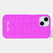 パーソナライズされたエレガント抽象芸術 Case-Mate iPhoneケース (裏面 (横))