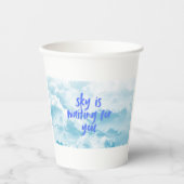 パーソナライズされたエレガント紙カップ 紙コップ (正面)