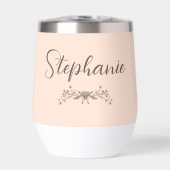 パーソナライズされたエレガント結婚メイド・オブ・オーナー（花嫁付き添い人） (正面)