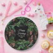 パーソナライズされたエレガント聖降誕祭 ペーパープレート (パーティー)