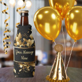 パーソナライズされたエレガント金ゴールド ボトルクーラー