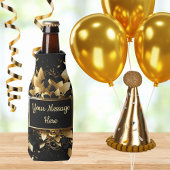 パーソナライズされたエレガント金ゴールド ボトルクーラー