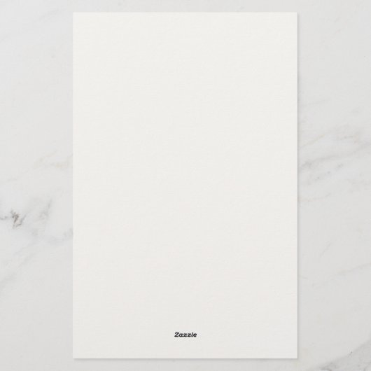 パーソナライズされたエレガント 便箋 (裏面)