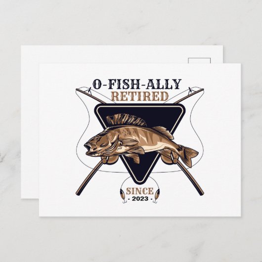 パーソナライズされたオフィシャルに引退 面白い退職 ポストカード (正面/裏面)