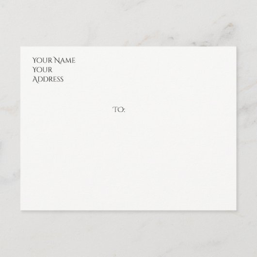 パーソナライズされたオートバイ日付の保存 案内ポストカード (裏面)