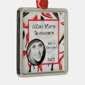 パーソナライズされたオーナメントカスタム女性靴ハイヒール メタルオーナメント (右)