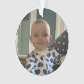パーソナライズされたオーナメント オーナメント (正面)