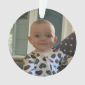 パーソナライズされたオーナメント オーナメント (正面)