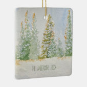 パーソナライズされたオーナメント セラミックオーナメント (右)