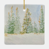 パーソナライズされたオーナメント セラミックオーナメント (裏面)