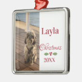 パーソナライズされたオーナメント メタルオーナメント (左)