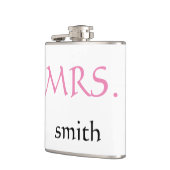 パーソナライズされたカスタマイズ嫁 フラスク (左)