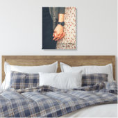 パーソナライズされたカスタマイズ結婚のPhoto Canvas Print キャンバスプリント (インサイチュ (寝室))