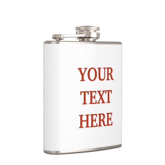 パーソナライズされたカスタマイズ フラスク (右)