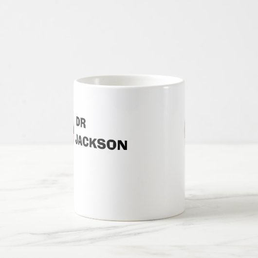 パーソナライズされたカスタムアバターの日 コーヒーマグカップ (中央)