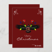 パーソナライズされたカスタムイーグル シーズンカード (正面/裏面)