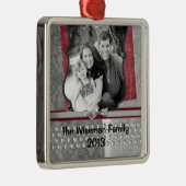 パーソナライズされたカスタムオーナメント メタルオーナメント (右)