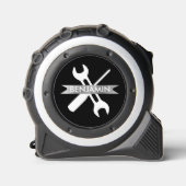 パーソナライズされたカスタムギフト名ブラックシルバー メジャー (正面)