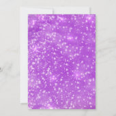 パーソナライズされたカスタムスニーカーをテーマにした 招待状 (裏面)