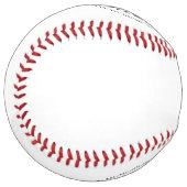 パーソナライズされたカスタムデザインのソフトボール ソフトボール (正面左)