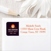 パーソナライズされたカスタムハロウィーンラベル ラベル (インサイチュ)