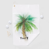 パーソナライズされたカスタムパーム ゴルフタオル (インサイチュ)