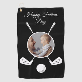 パーソナライズされたカスタムフォトファーザーズ ゴルフタオル
