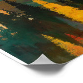 パーソナライズされたカスタムプリントポスター ポスター (角)