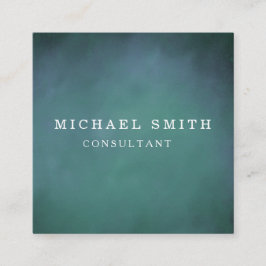 パーソナライズされたカスタムミニマルモダンQRコードロゴ スクエア名刺